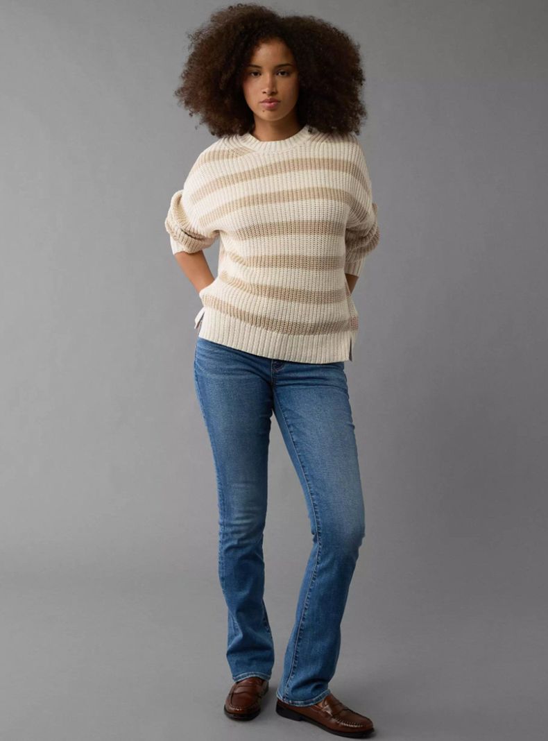 Sweater Ae Oversized Rayas-2