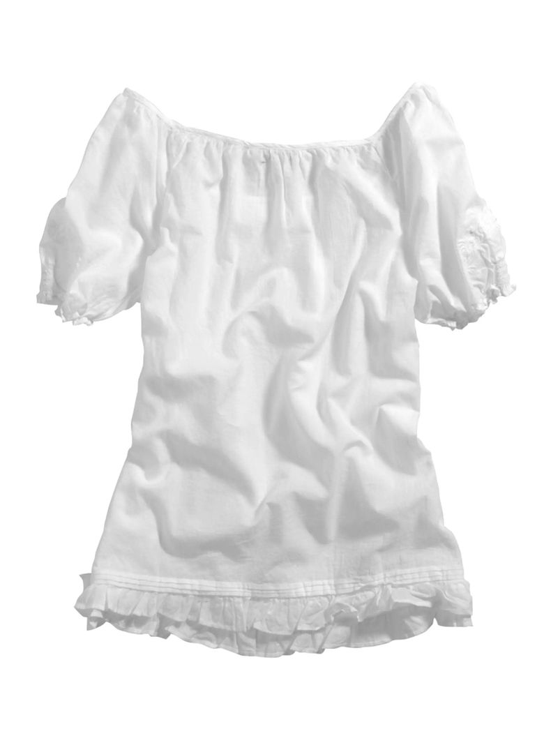Blusa Ae Manga Corta Aglobada-1