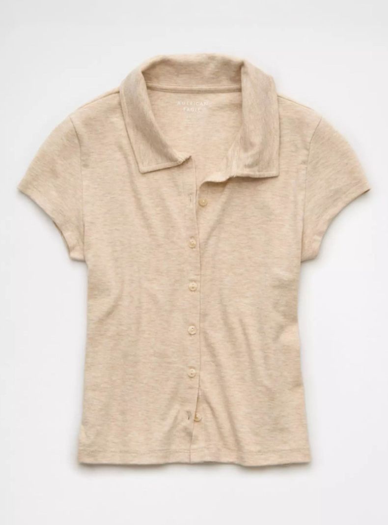 Polera Ae con Botones y Cuello-4