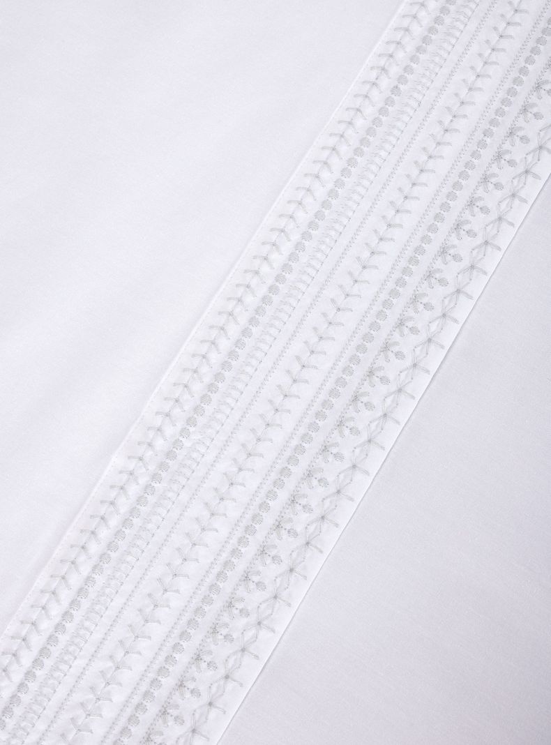 Sábanas Super King 200 Hilos Grey Bordada-2