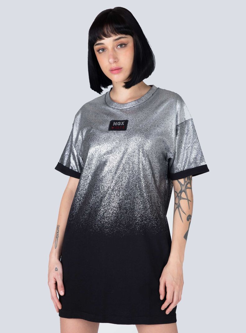 Polera Mechanic Tipo Vestido-0