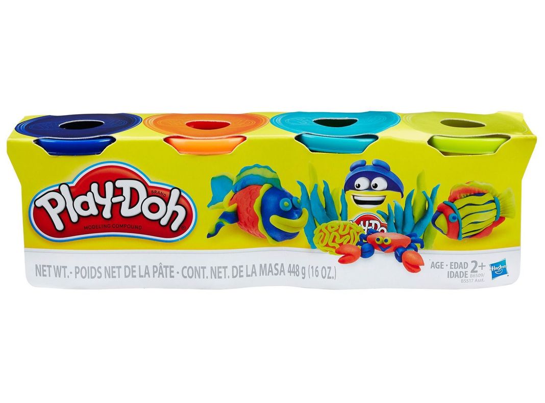 SKU SURTIDO Pack 4 Potes Diseños Prehistóricos Play-Doh-0
