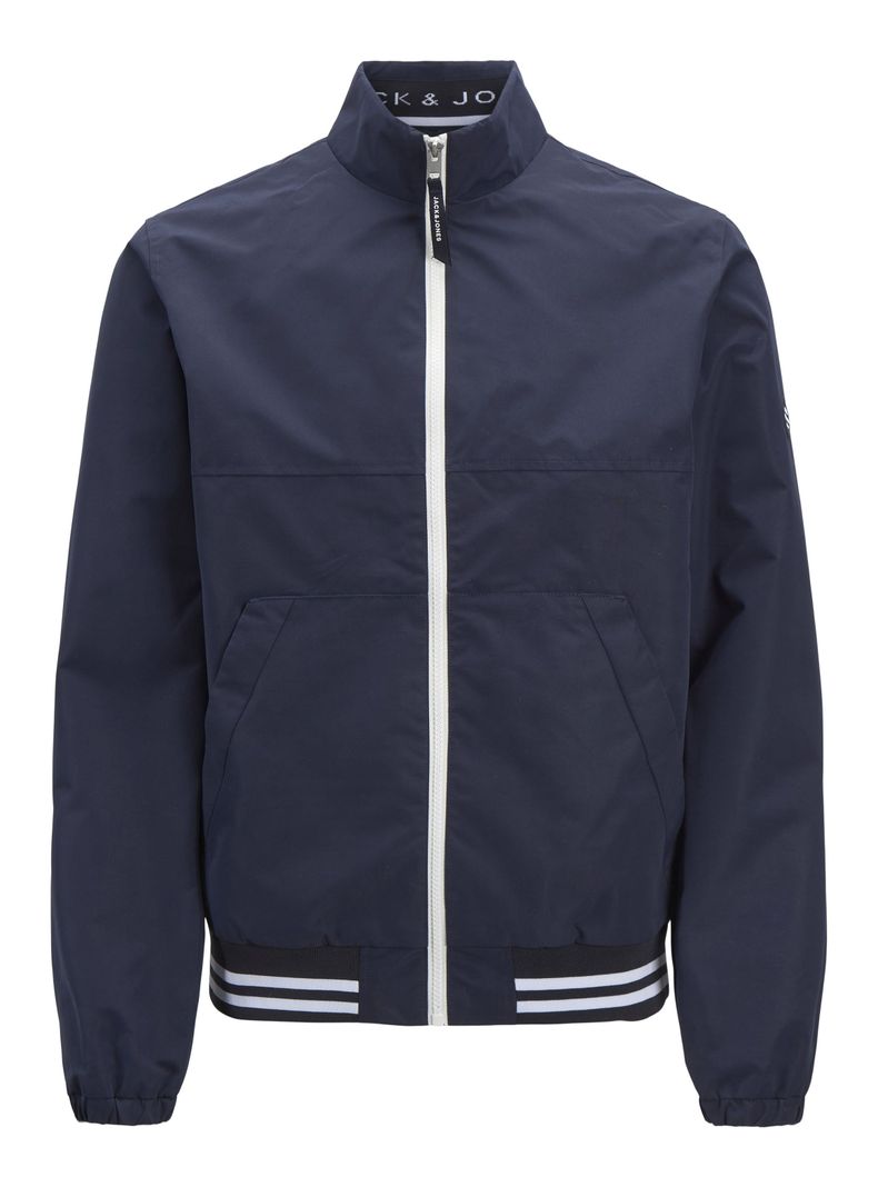 Chaqueta Bomber Clásica Lisa Regular-4
