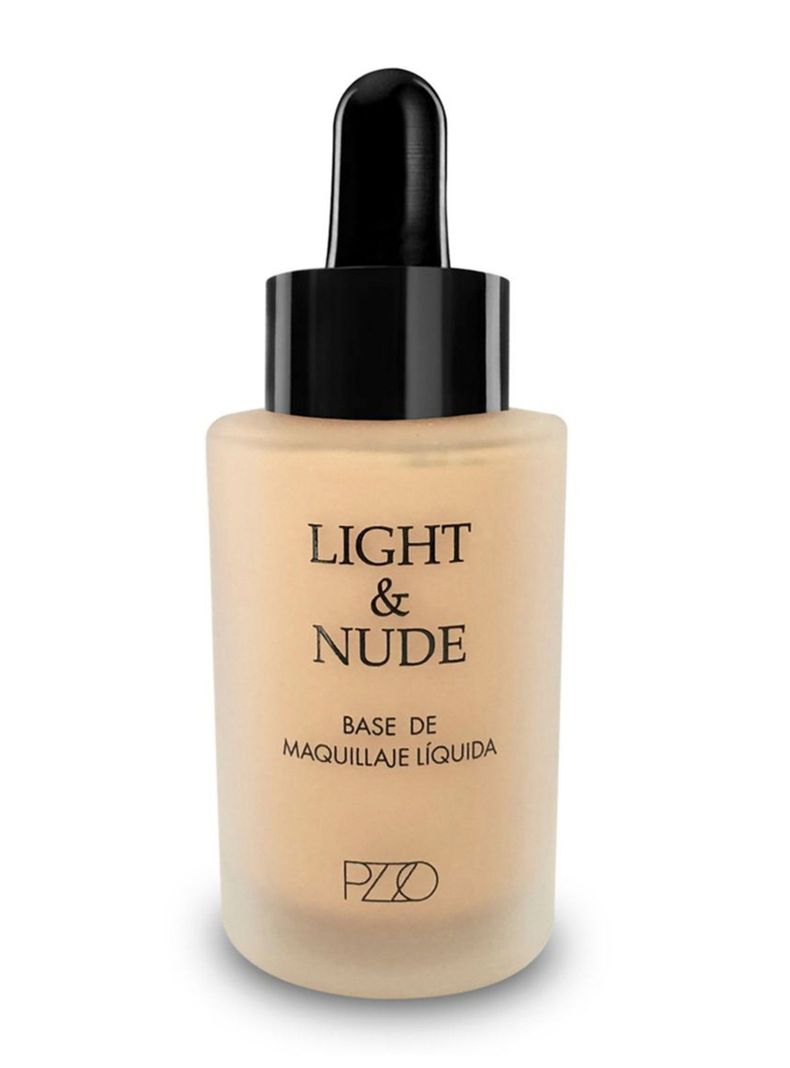 Base Petrizzio de Maquillaje Líquida Light y Nude 1-0