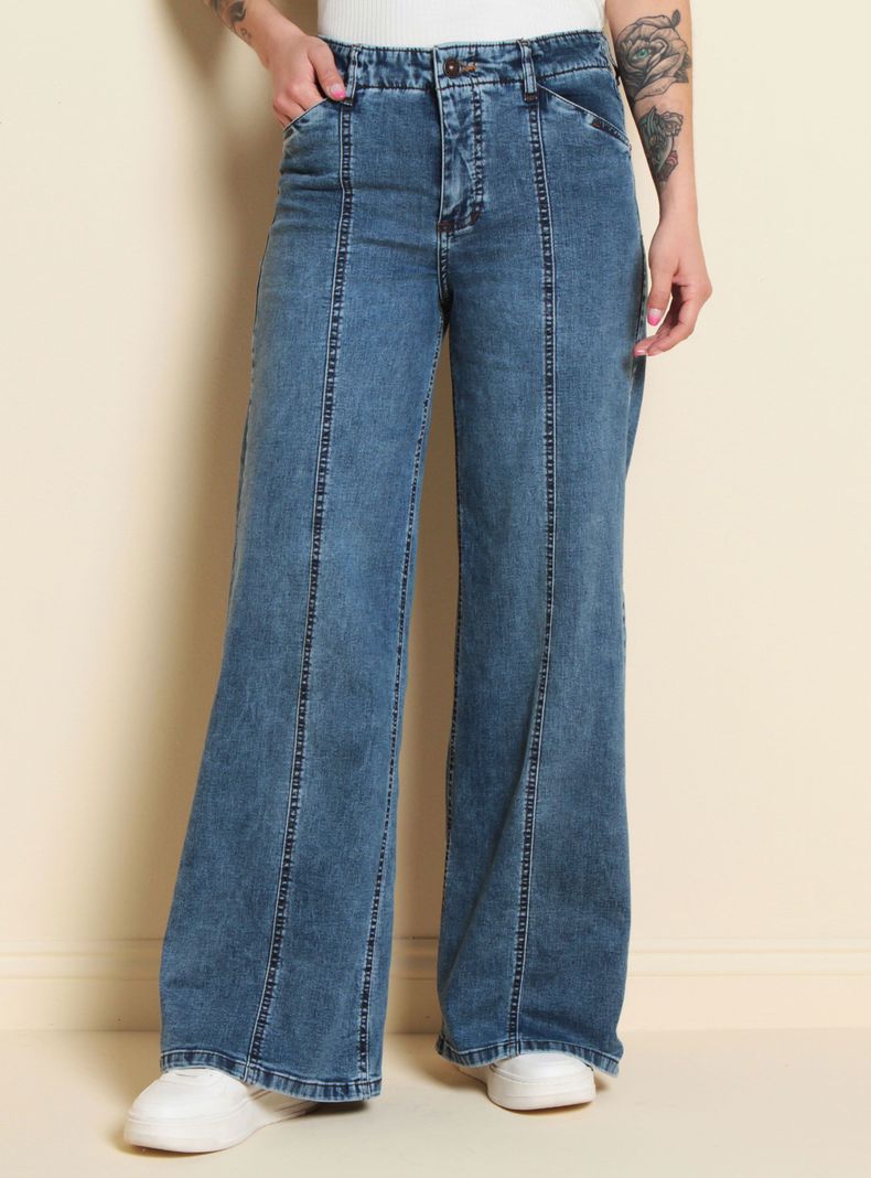 Flare Jeans Falabella Jeans Dama Jeans Wados Falabella JEANS WADOS