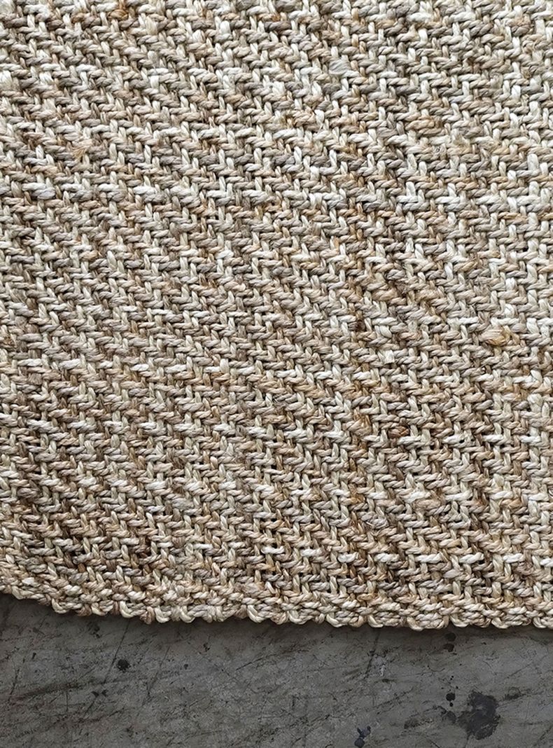 Alfombra Yute Arabia 160x230 cm Beige-1