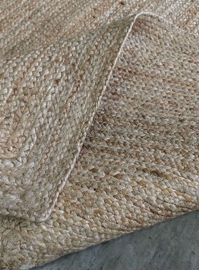 Alfombra Yute Braided 240x340 cm Natural-1