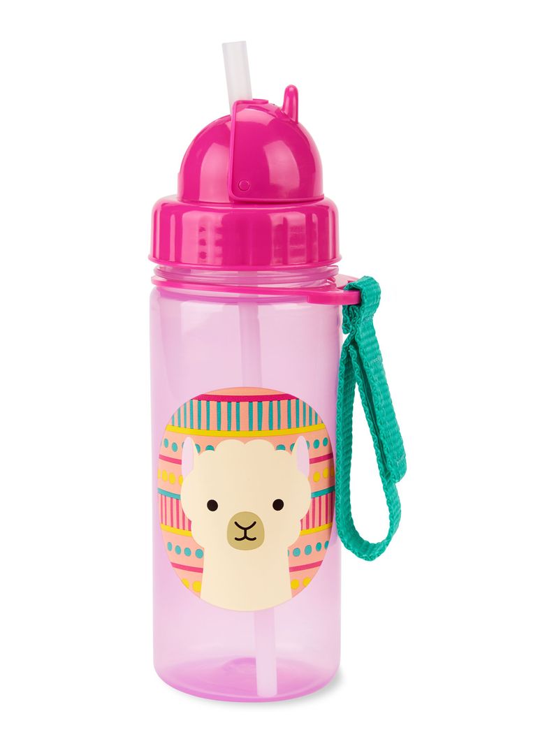 Botella Zoo Straw Bottle PP Llama-1