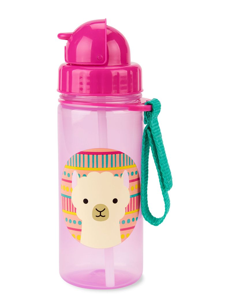 Botella Zoo Straw Bottle PP Llama-0