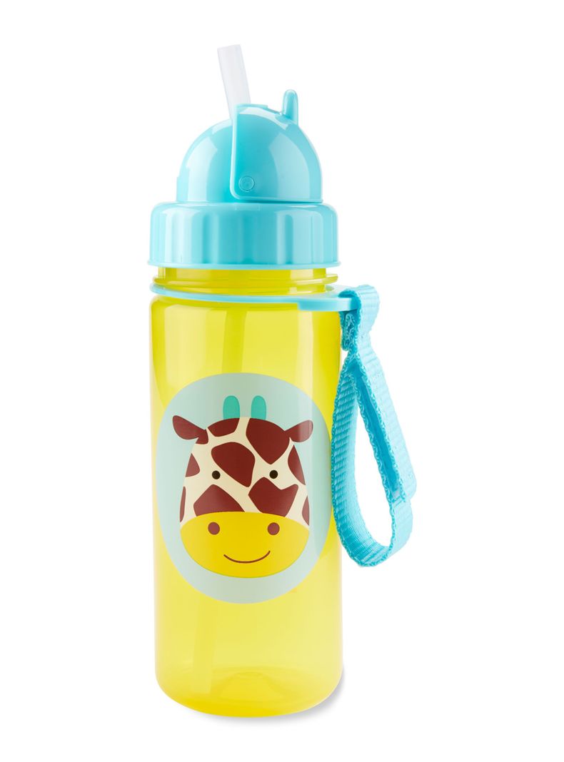 Botella Zoo Straw Bottle PP Giraffe-1