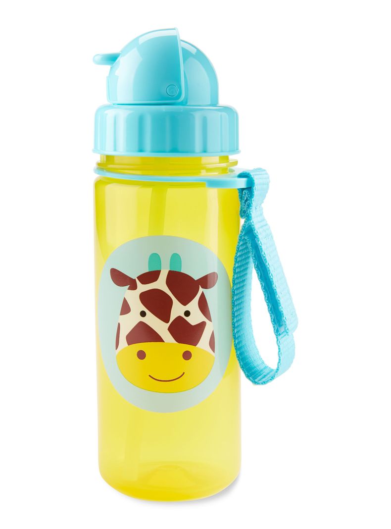 Botella Zoo Straw Bottle PP Giraffe-0