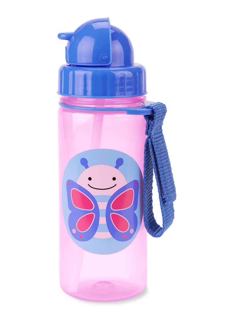 Botella Zoo Straw Bottle PP Butterfl-0