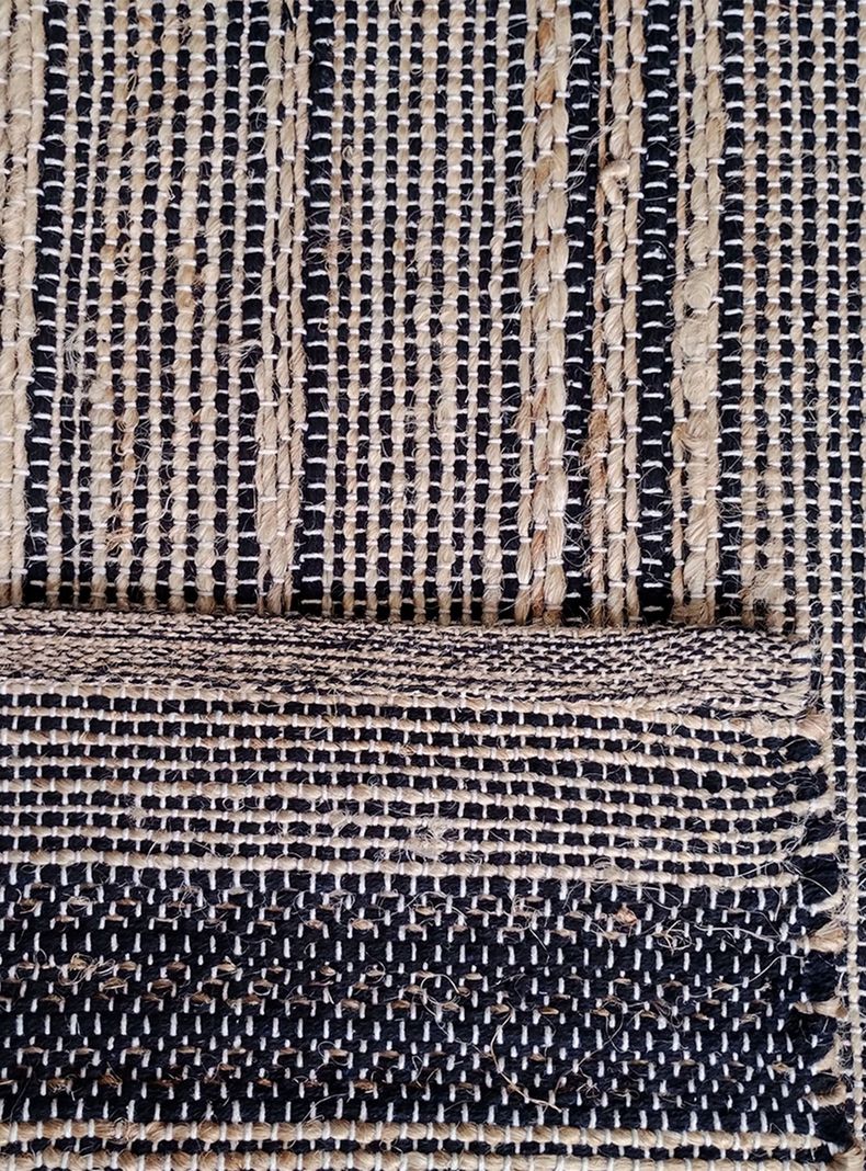 Alfombra Indi 200x300 cm Negro-1