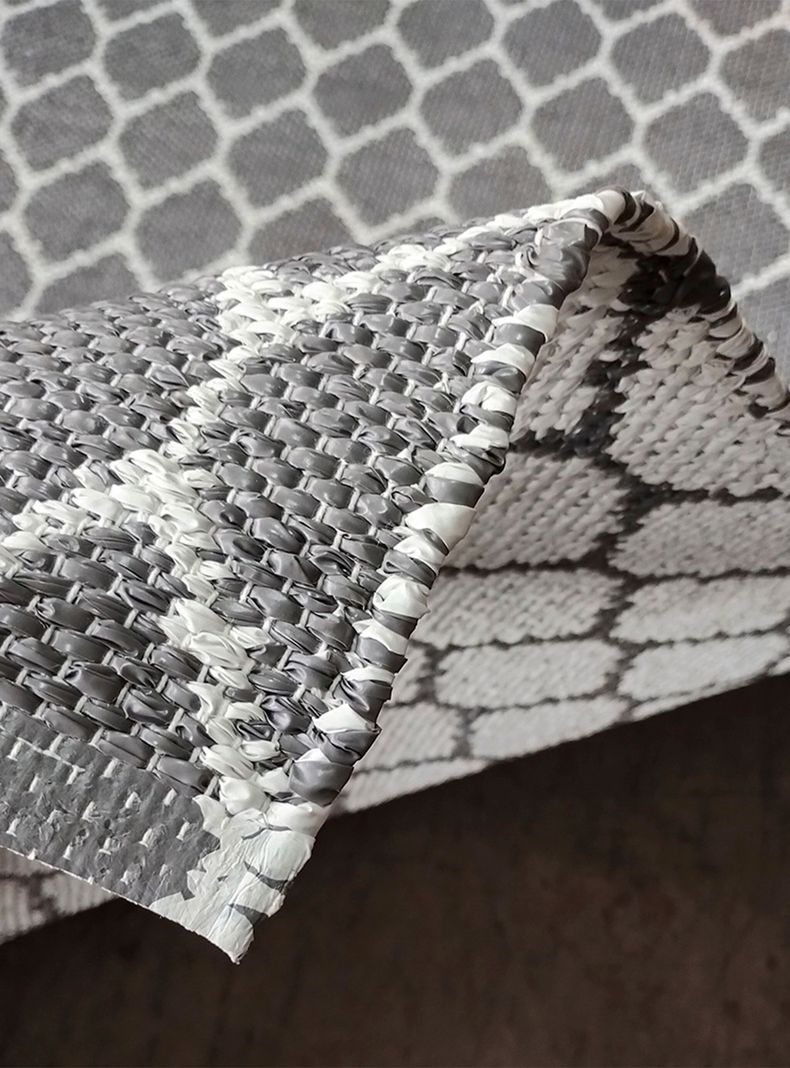 Bajada de Cama Kala 70x110 cm Gris-2