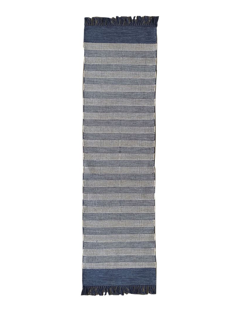 Alfombra de Pasillo Kalu 65x230 cm Azul-0