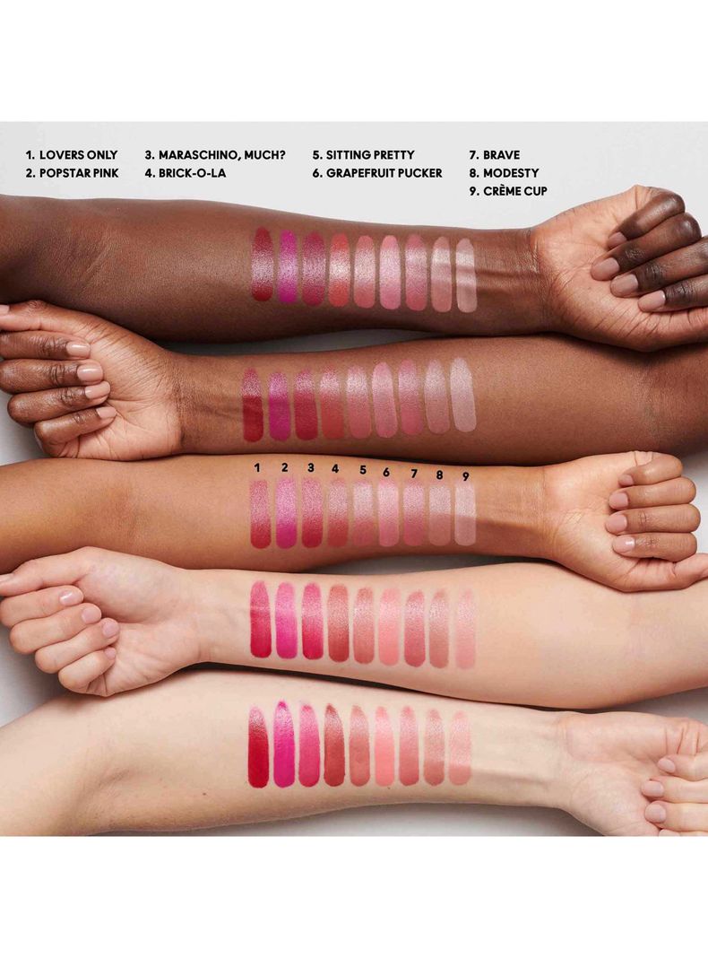 Labial M·A·CXIMAL Sleek Satin Lipstick Crème D'nude 3.5g-4