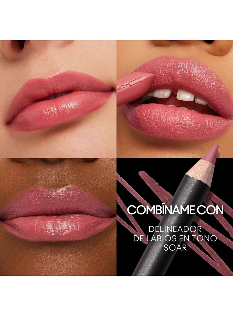 Labial M·A·CXIMAL Sleek Satin Lipstick Brave 3.5g-3