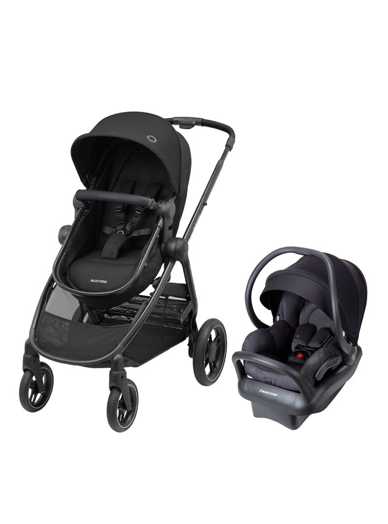 Coche Travel System Zelia 3 Essential Negro-0