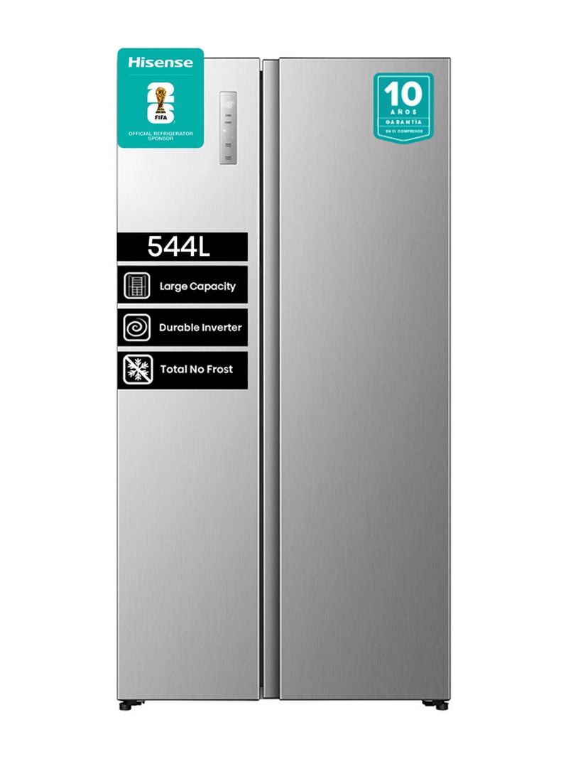 Hisense Refrigerador Side by Side No Frost 531 Litros RS3P558NECF