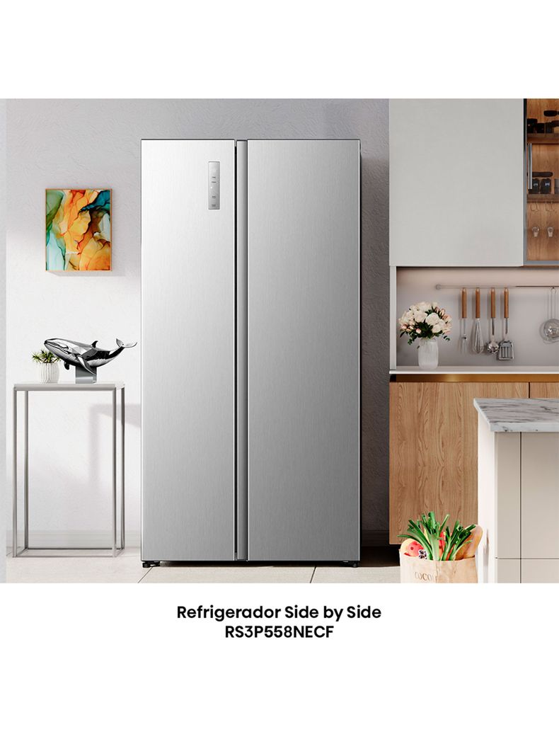 Refrigerador Side by Side No Frost 531 Litros RS3P558NECF-4