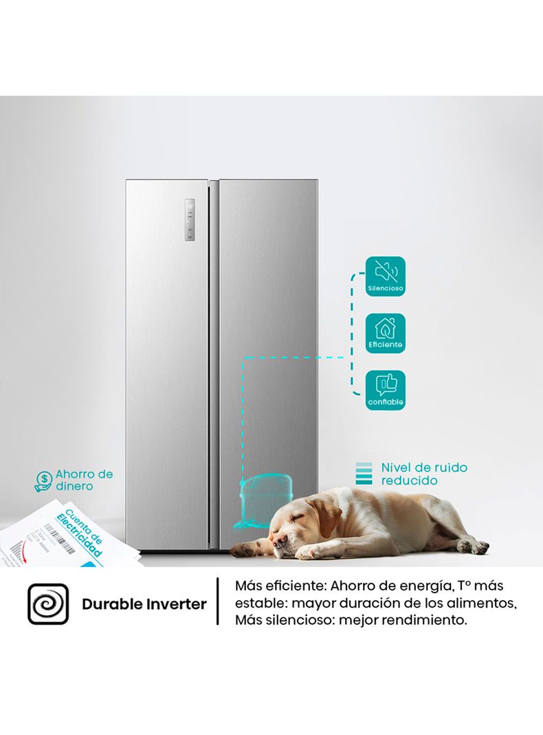 Refrigerador Side by Side No Frost 531 Litros RS3P558NECF-6