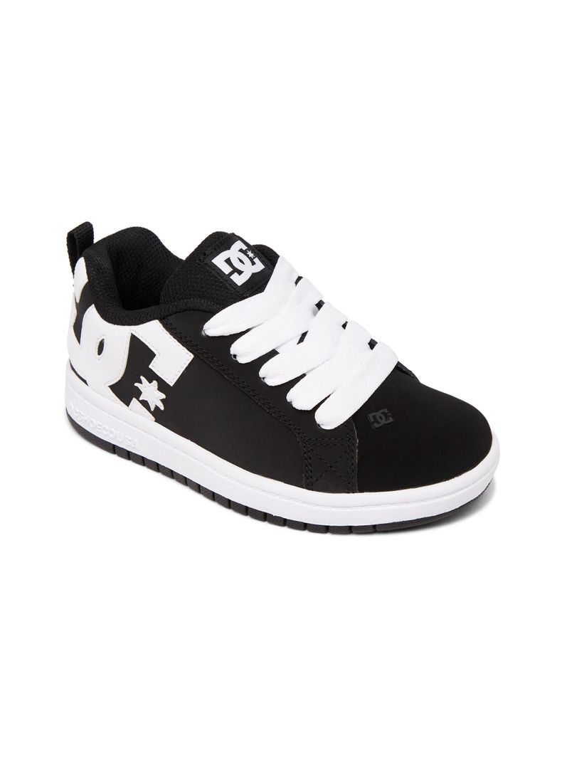 Zapatilla Urbana Jr. Cuero Court Graffik Bkw Unisex-1
