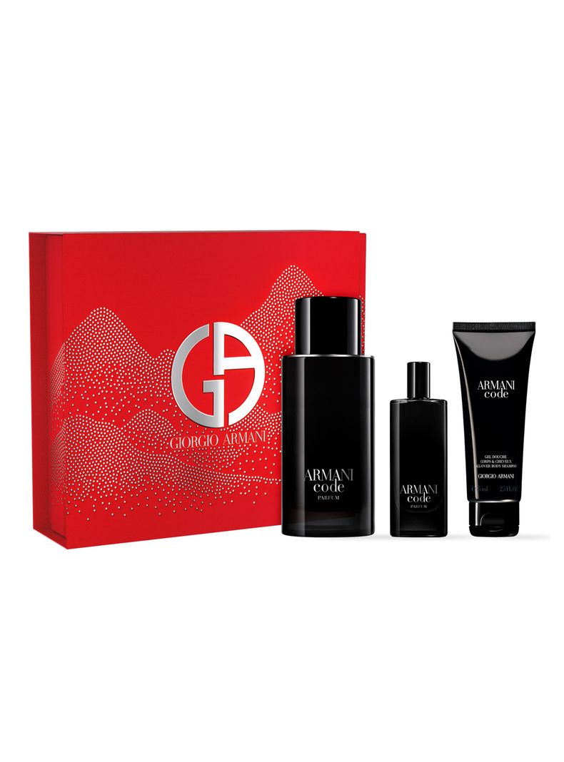 Set Perfume Armani Code Parfum Hombre 125ml + 15ml Giorgio Armani-1