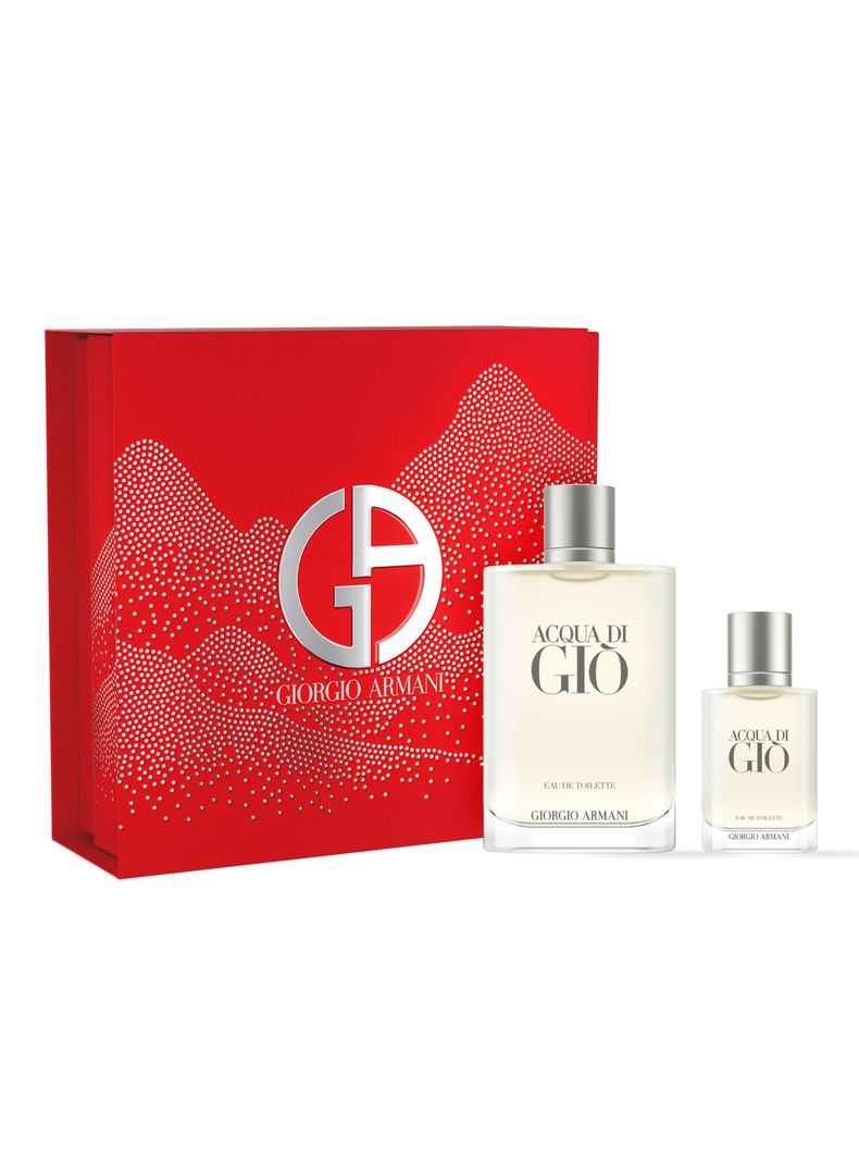 Set Perfume Acqua Di Giò EDT Hombre 200ml + 30ml Giorgio Armani-1