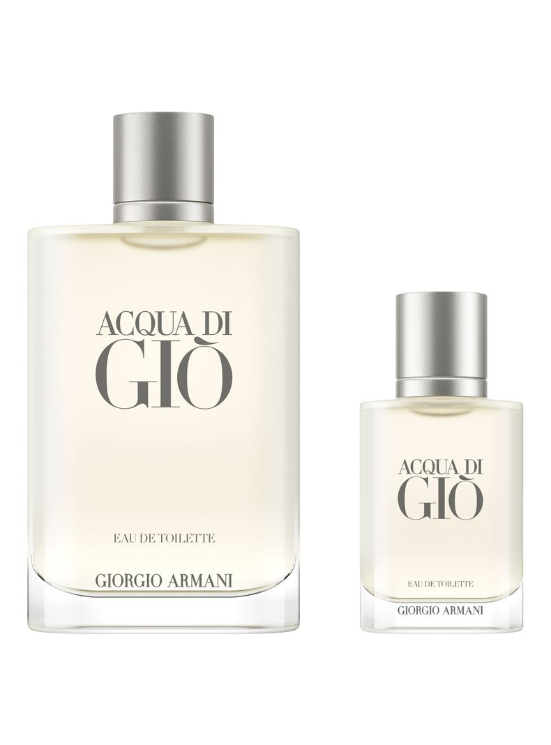 Set Perfume Acqua Di Giò EDT Hombre 200ml + 30ml Giorgio Armani-0