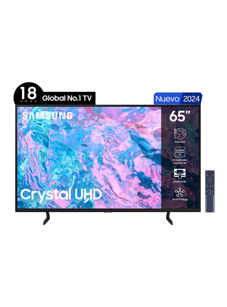 LED 65" CU7090 4K UHD Smart TV 2024-2