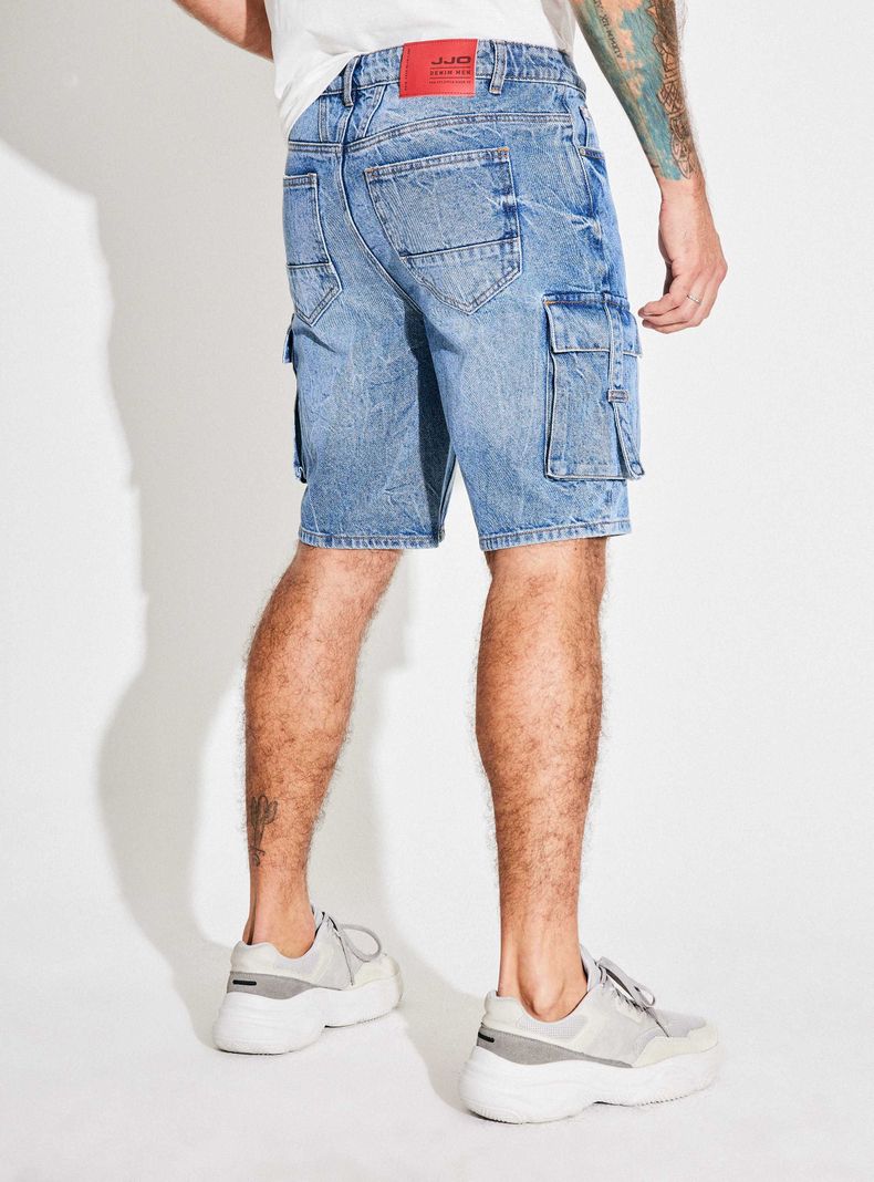 Short Bolsillo Cargo con Tapeta-1