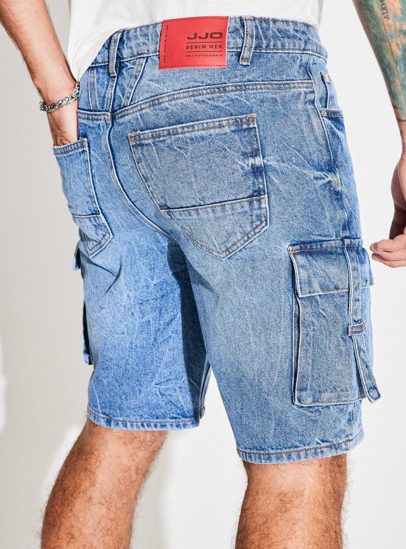 Short Bolsillo Cargo con Tapeta-3