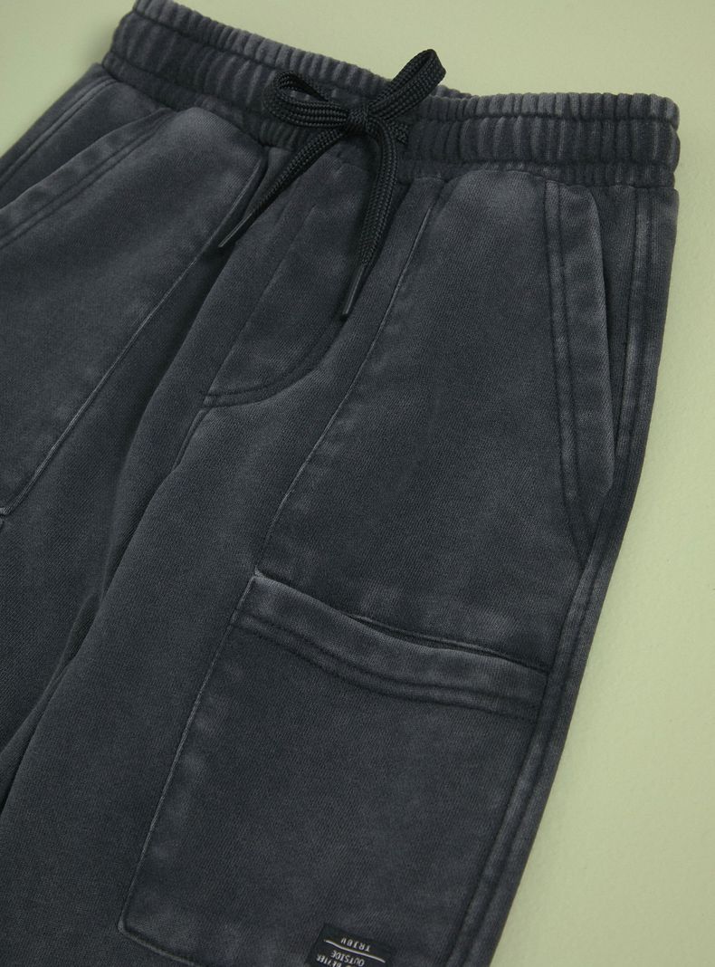 Pantalón Cargo Acid Wash-3