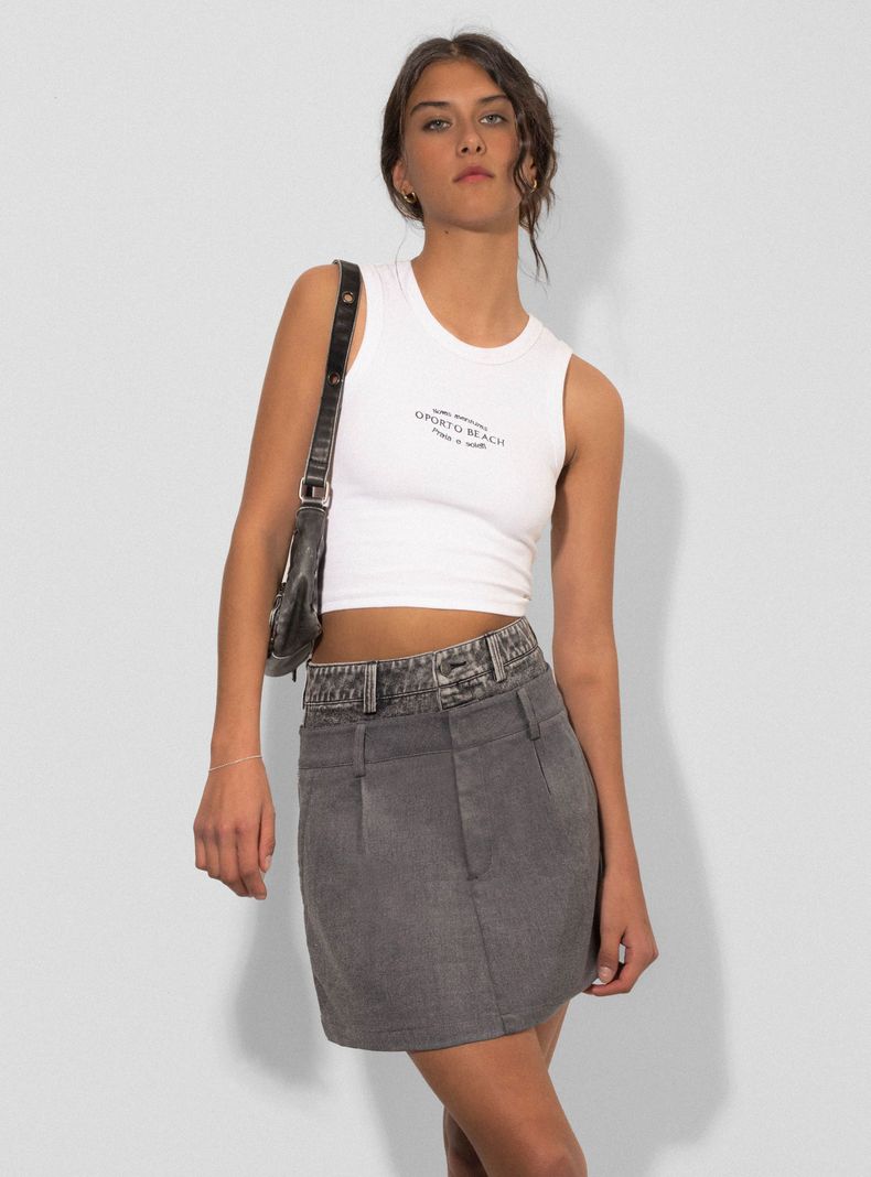 Falda Pretina Doble Black-3