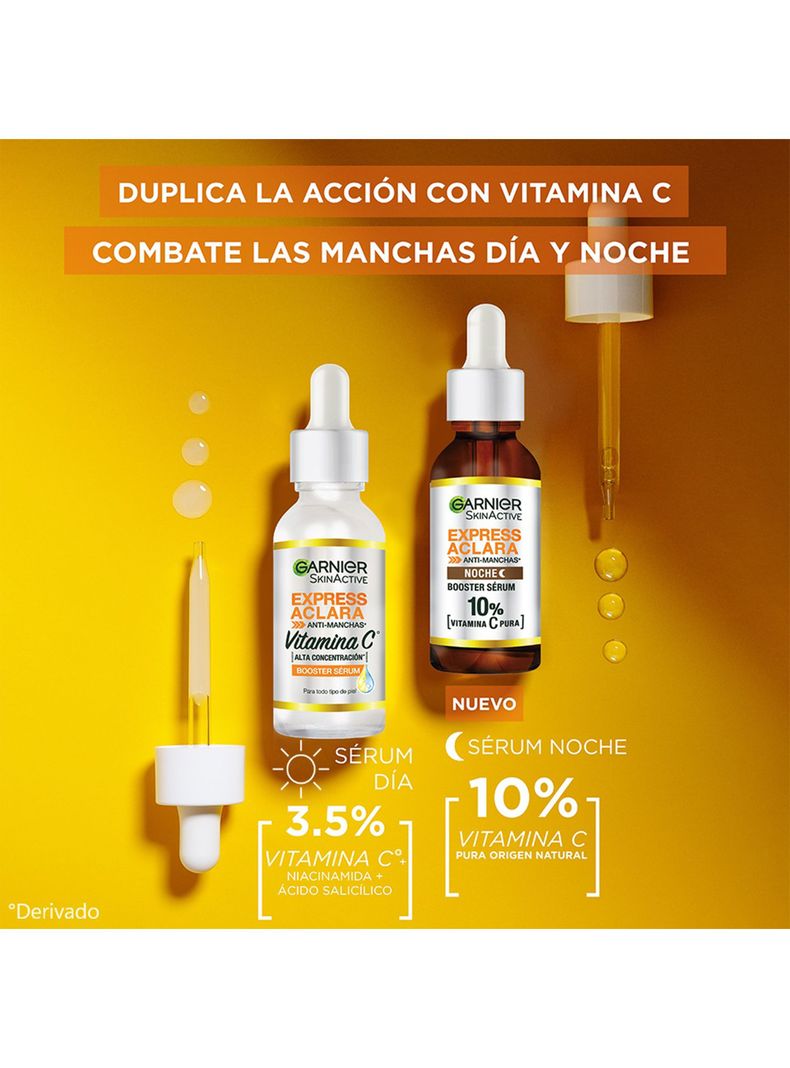 Pack Sérum Día Express Aclara Anti-manchas 30ml + Sérum Noche Express Aclara Anti-manchas 30ml-2