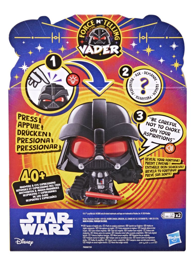 Figura de Acción Star Wars Fuerza y Predicciones Vader-3