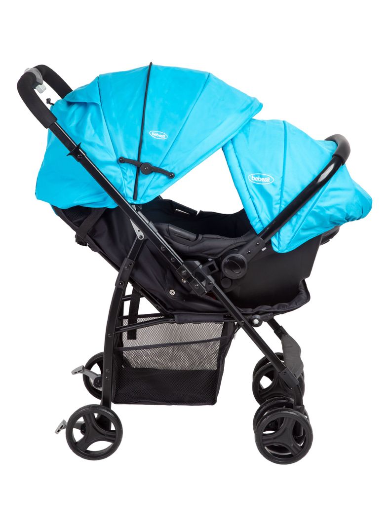 Coche Travel System Go Lite Azul Bebesit-4