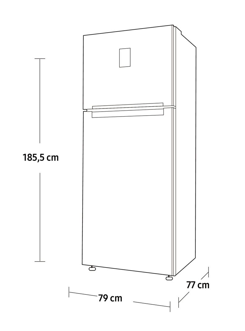 Refrigerador No Frost 430 Litros RT43K6231SL/ZS-4