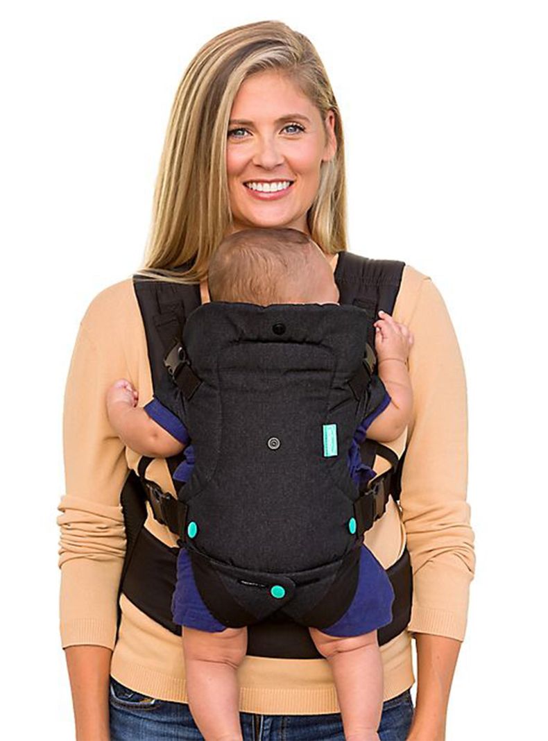 Porta Bebe Flip Advance Negro Infantino-1