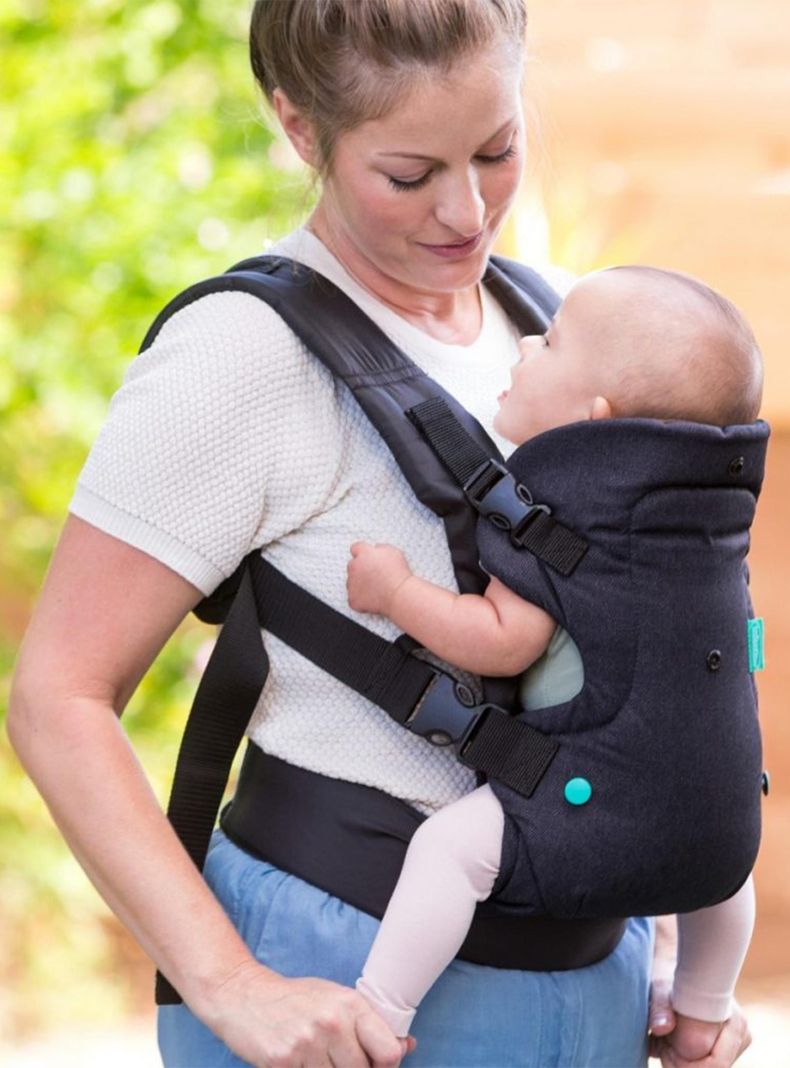 Porta Bebe Flip Advance Negro Infantino-2