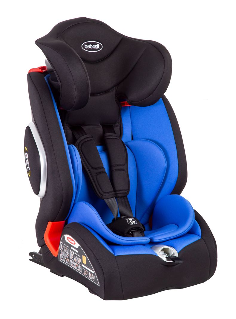 Silla de Auto Butaca Bewell Azul Bebesit-1