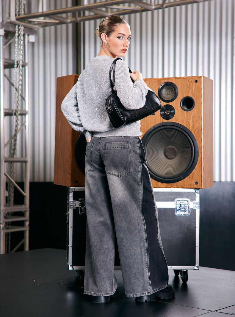 Chaqueta Bomber Lentejuelas-5