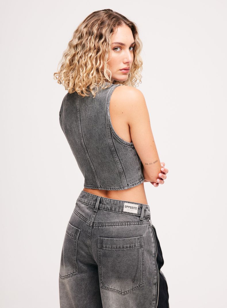 Blusa Escote V-1