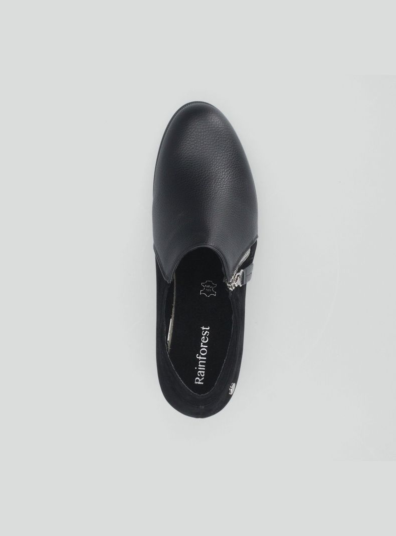 Zapato Casual con Taco y Cierre Lateral Mujer-4