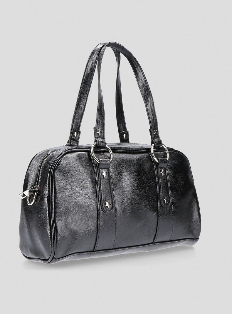Cartera Tipo Bowling con Tachas-3