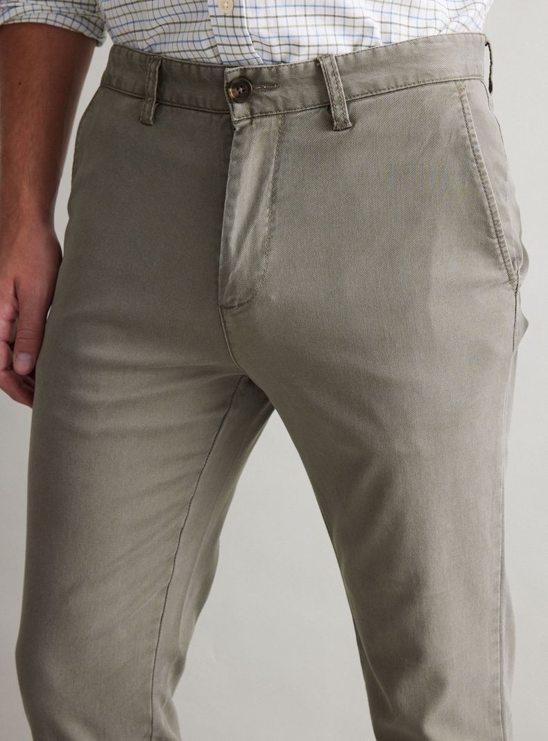 Pantalón Chino Lyocell Comfort Fit-2