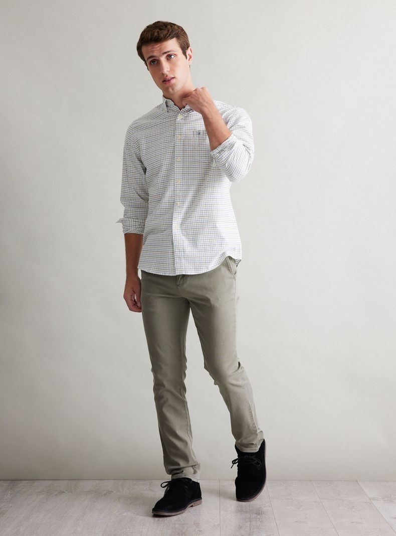 Pantalón Chino Lyocell Comfort Fit-4