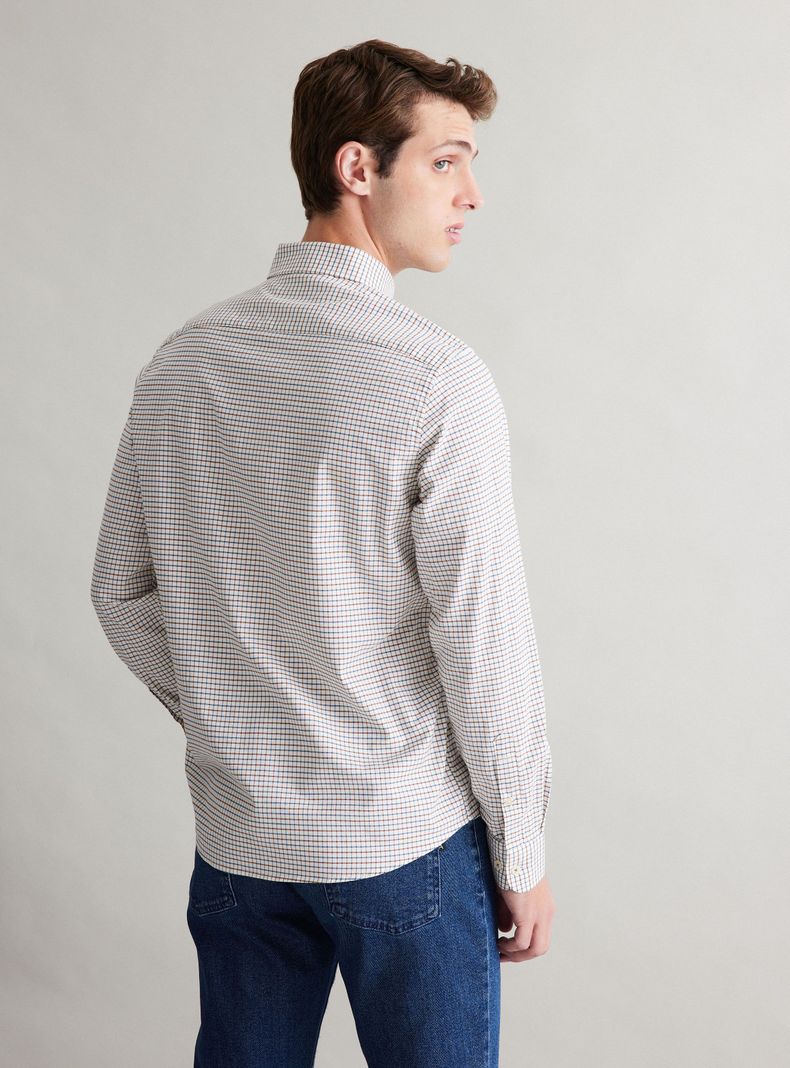 Camisa Manga Larga Check Oxford-1
