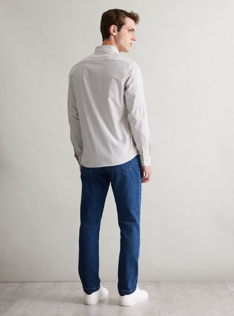 Camisa Manga Larga Check Oxford-5