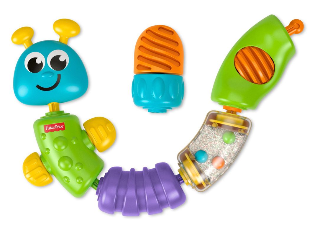 Juego de Aprendizaje Fisher Price Oruga Cadena de Colores-1